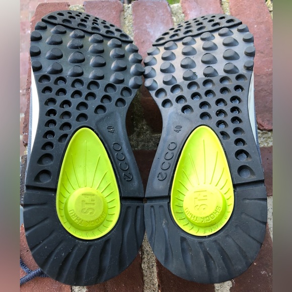 Ecco Exostride women’s blue walking shoe,  size 9-9.5 - Picture 2 of 9